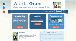 Desktop Screenshot of alexisgrant.com